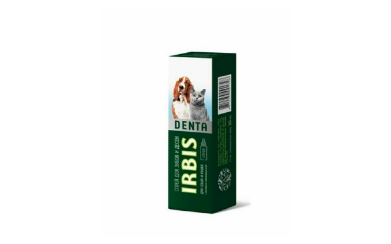 Irbis Denta Спрей для зубов и десен для кошек и собак