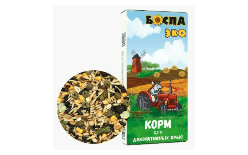 БОСПА ЭКО Корм для декоративных крыс