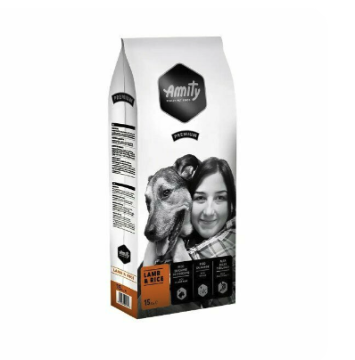 Amity Premium Dog (Ягненок и рис) для взрослых собак всех пород 500гр (развес))