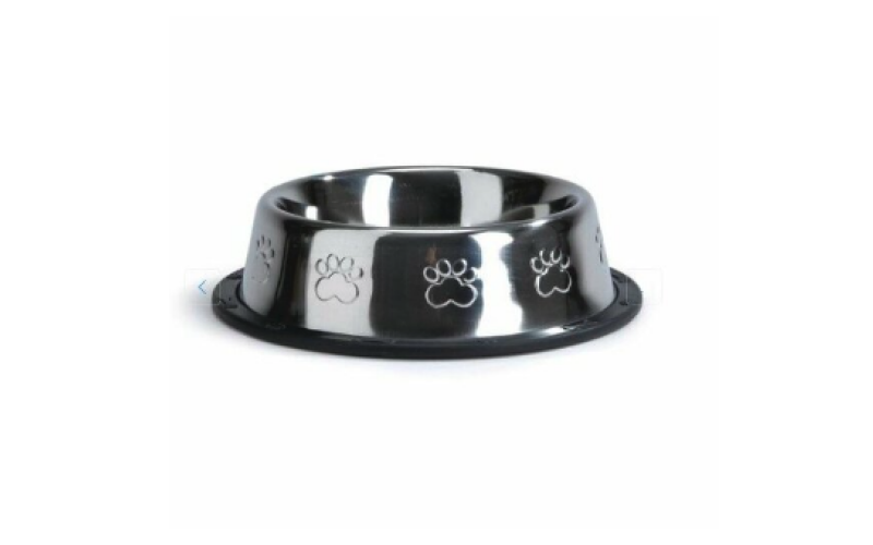 Beeztees Миска стальная хромированная с лапками 22 см