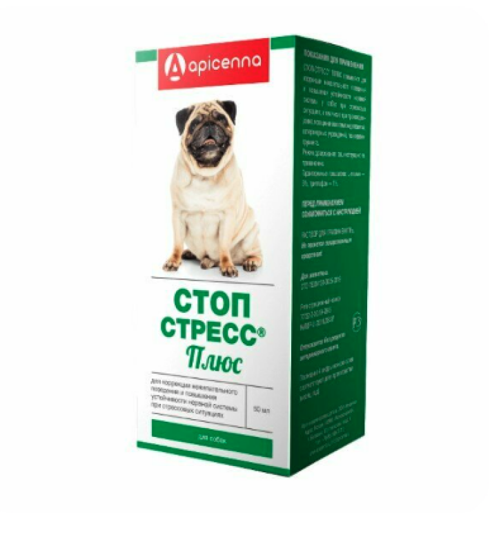 Apicenna «Стоп-стресс плюс для собак»