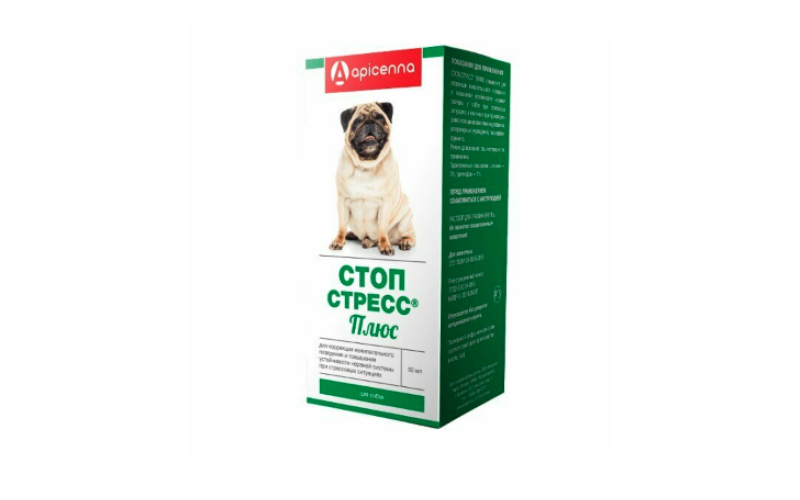 Apicenna «Стоп-стресс плюс для собак»