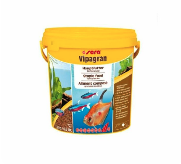 Sera Корм гранулы для всех рыб «Vipagran»
