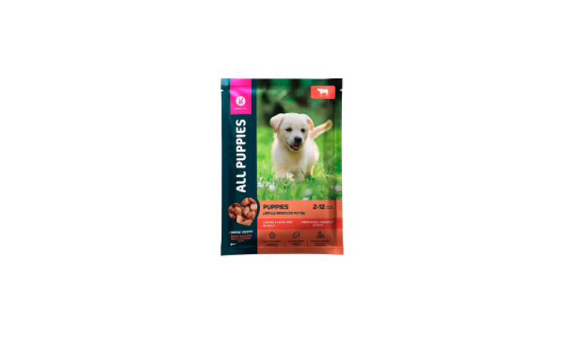 All Puppies Консервы для щенков Тефтельки с говядиной в соусе