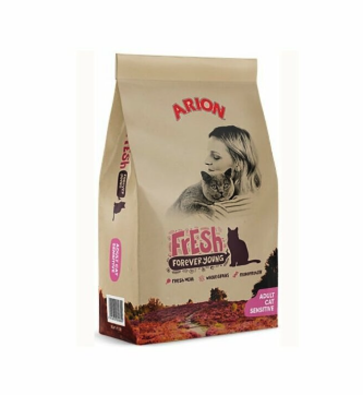 Arion Fresh Adult Cat Sensitive (Курица) 500гр