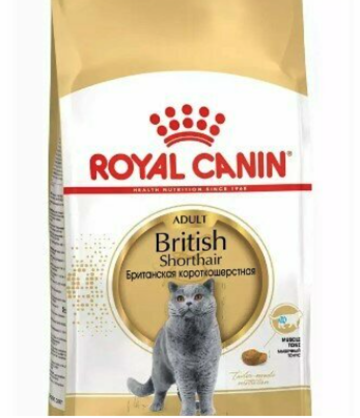 Royal Canin British Shorthair Adult для взрослых британских короткошерстных кошек