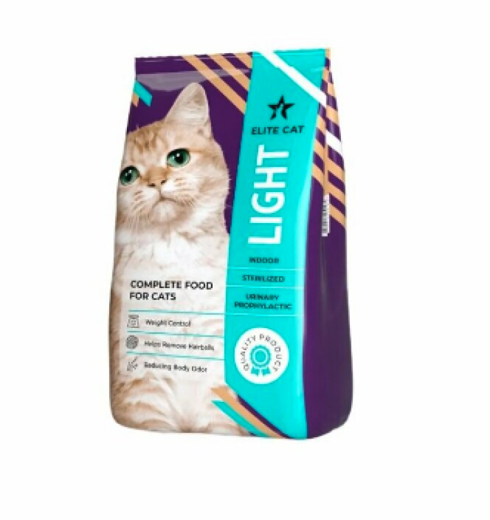 Elite Cat Light для стерилизованных кошек, профилактика МКБ