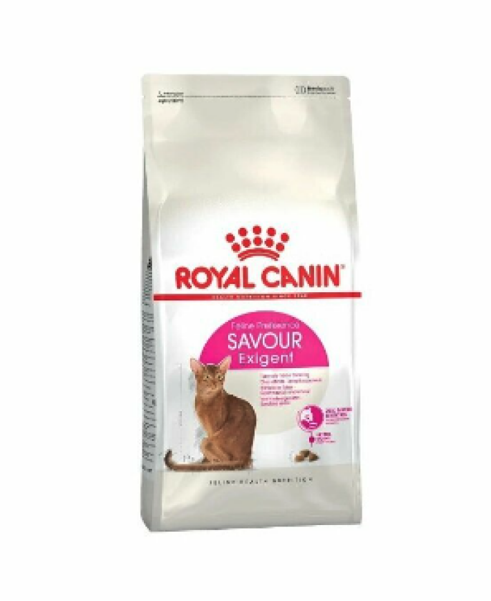 Royal Canin Savour Exigent для кошек для привередливых взрослых кошек, особо чувствительных к вкусу пищи 500гр