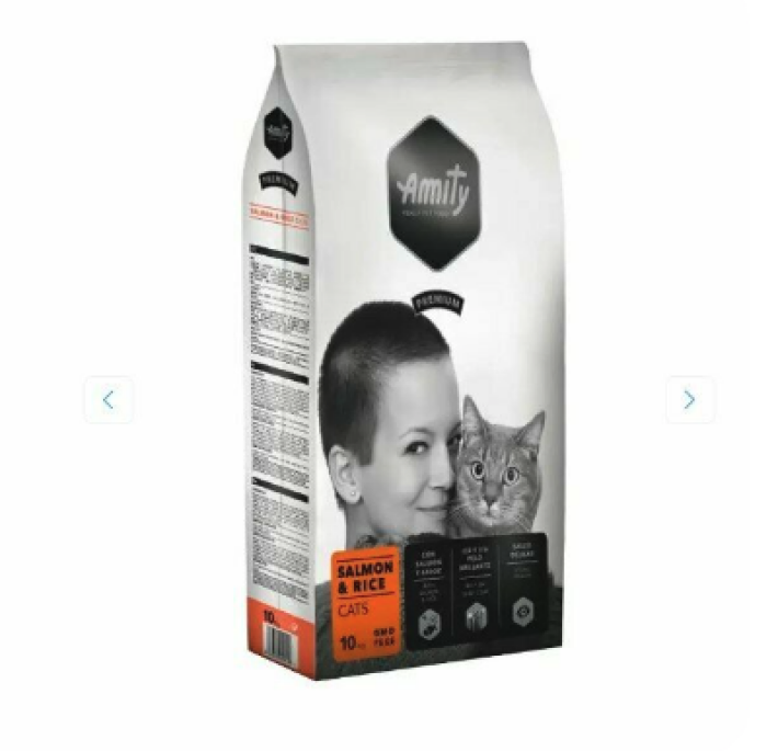 Amity Premium Sterilized Cats (Лосось и рис) 500гр