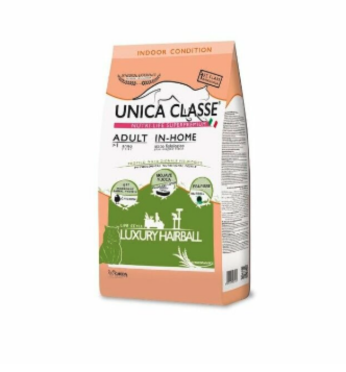 Unica Classe Adult In-Home Luxury Hairball (Курица) для взрослых домашних кошек