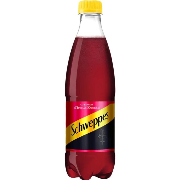 Напиток газированный «Schweppes»
Клюква