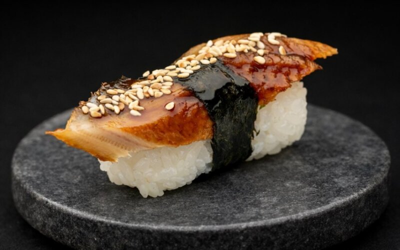 Суши с угрём