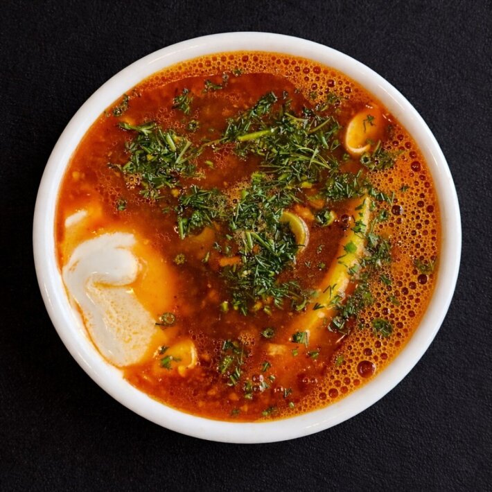 Солянка мясная