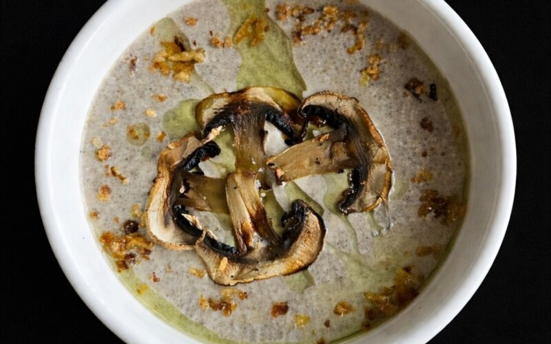 Суп пюре из шампиньонов