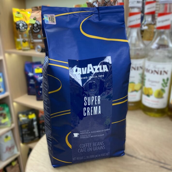 Кофе в зернах Lavazza Super Crema