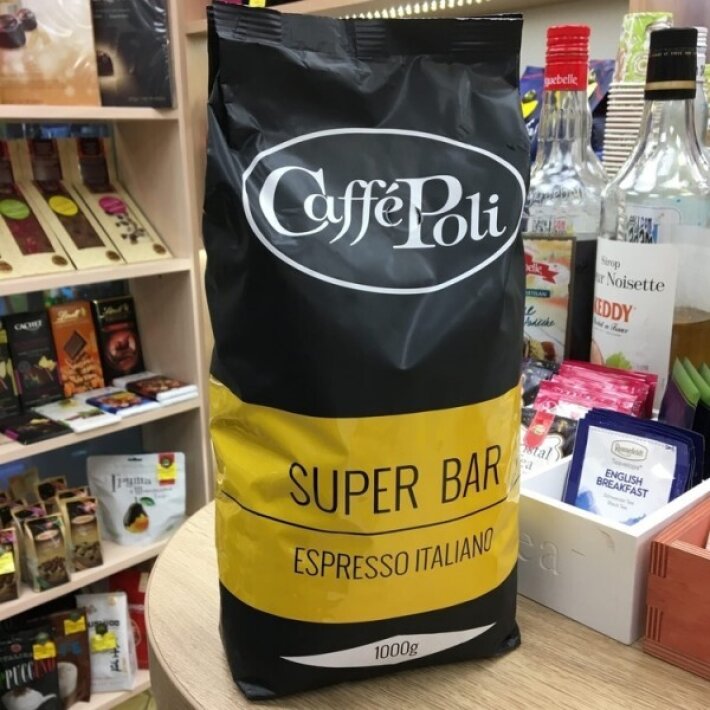 Кофе в зёрнах Caffe Poli Super Bar