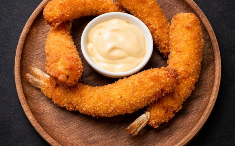 Креветки темпура