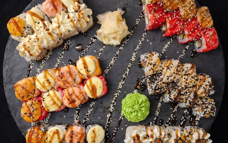 Набор «Калифорнийский запечённый на половину»