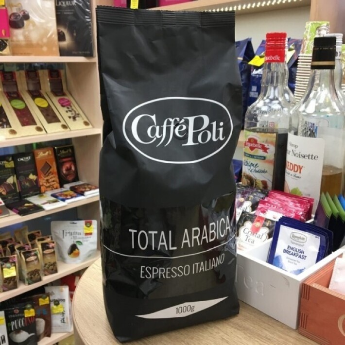 Кофе в зёрнах Caffe Poli Total Arabica