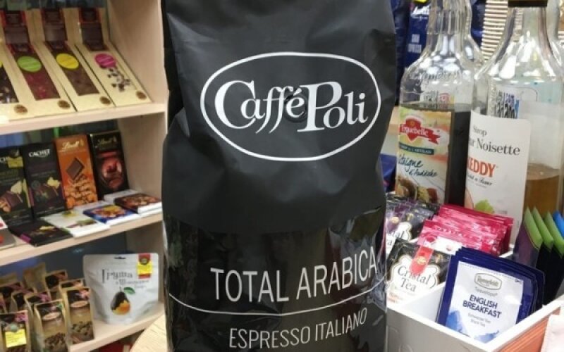 Кофе в зёрнах Caffe Poli Total Arabica