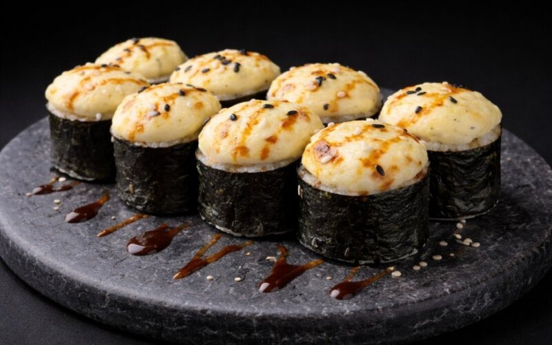 Ролл «Запечённый с курицей»