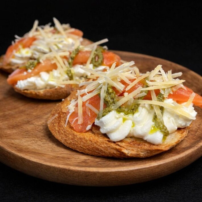 Локсы с лососем 3 шт