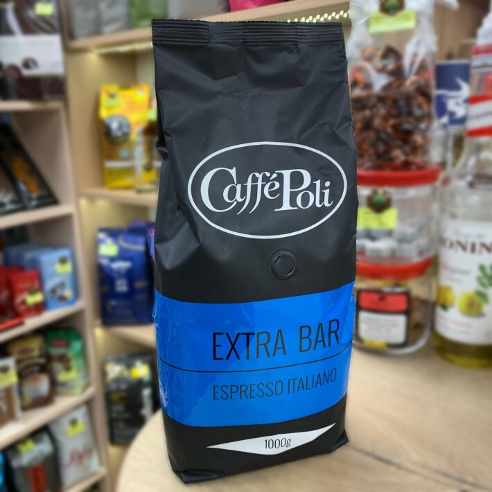 Кофе в зёрнах Caffe Poli Extra Bar