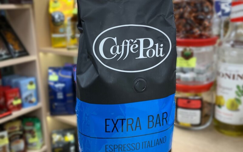 Кофе в зёрнах Caffe Poli Extra Bar