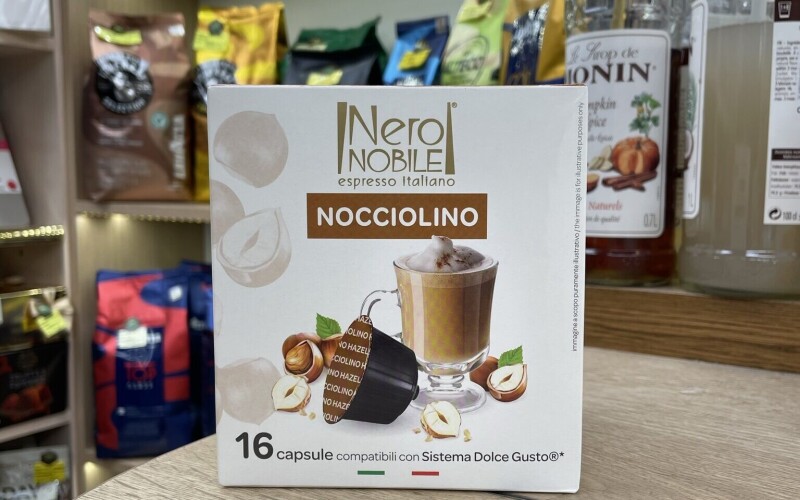 Капсулы Neronobile Nocciolino, 16 шт