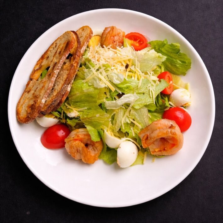 Цезарь с креветкой