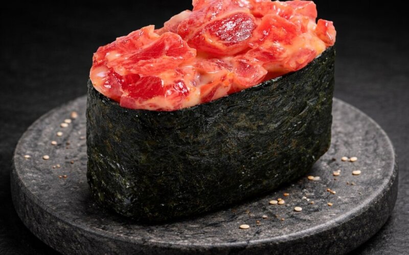 Гункан с тунцом