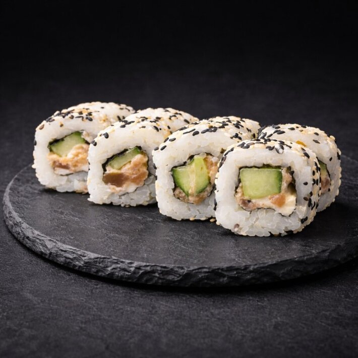 Ролл «Калифорния с тунцом»