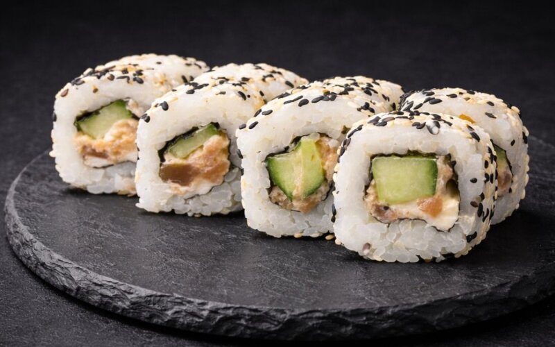 Ролл «Калифорния с тунцом»