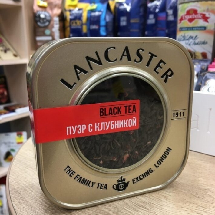 Чай Lancaster Пуэр с клубникой