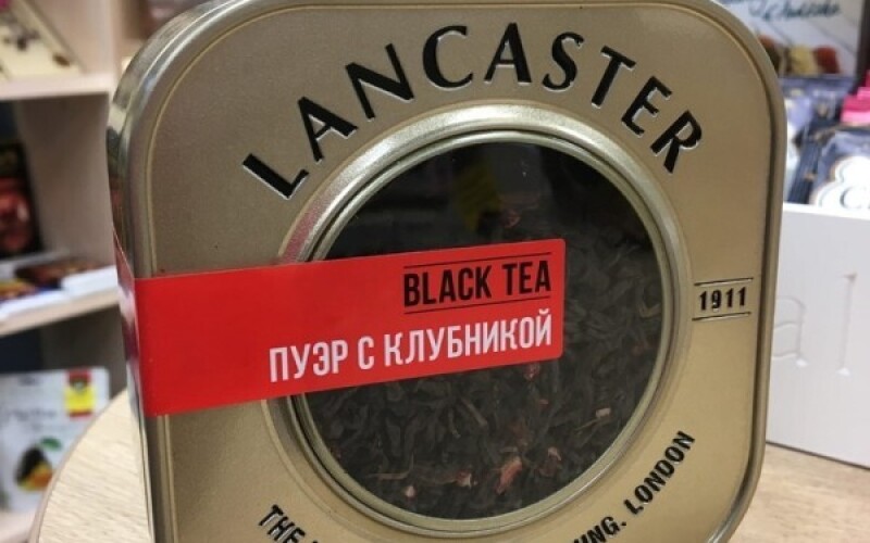 Чай Lancaster Пуэр с клубникой