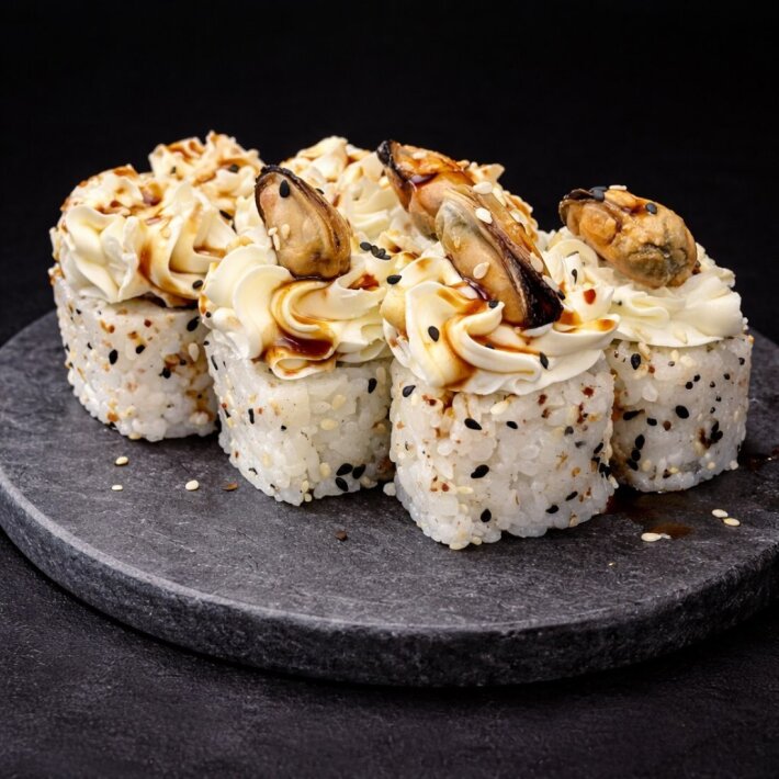 Ролл «Мидии терияки»