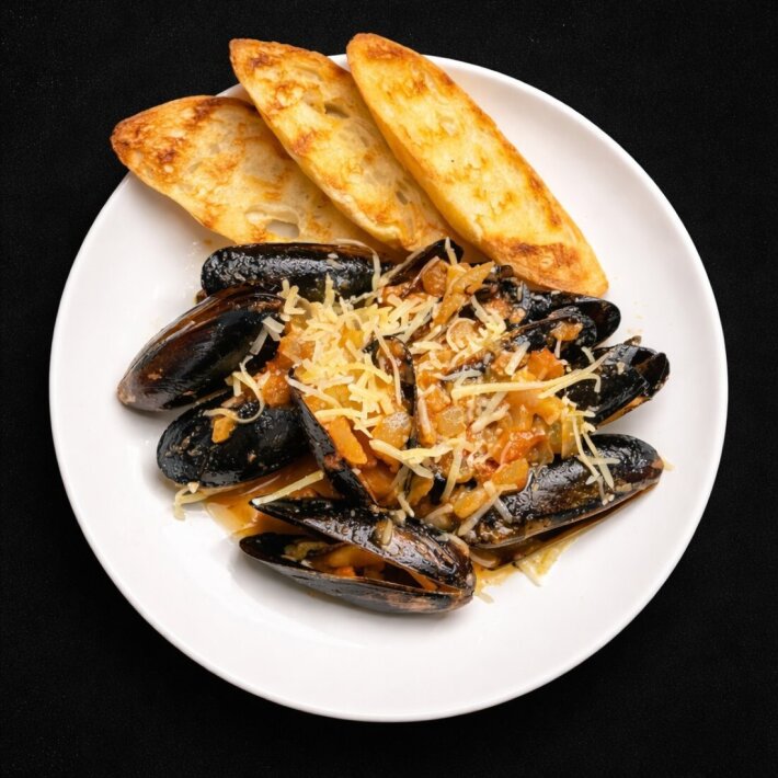 Мидии маринара