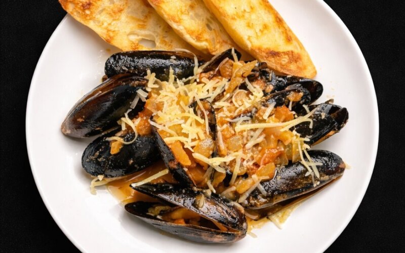 Мидии маринара