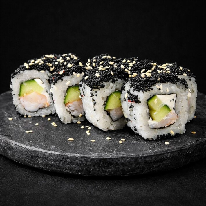 Ролл «Калифорния с креветкой»