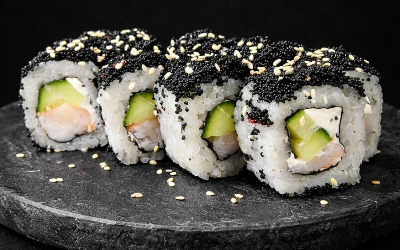 Ролл «Калифорния с креветкой»