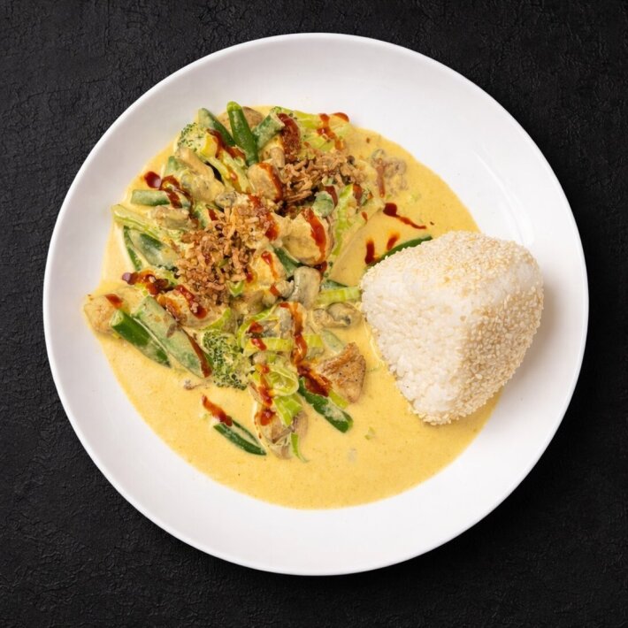 Карри с курицей