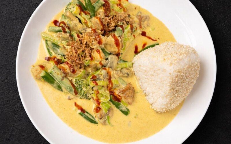 Карри с курицей