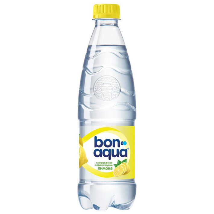 Вода среднегазированная «Bonaqua» 
со вкусом лимона