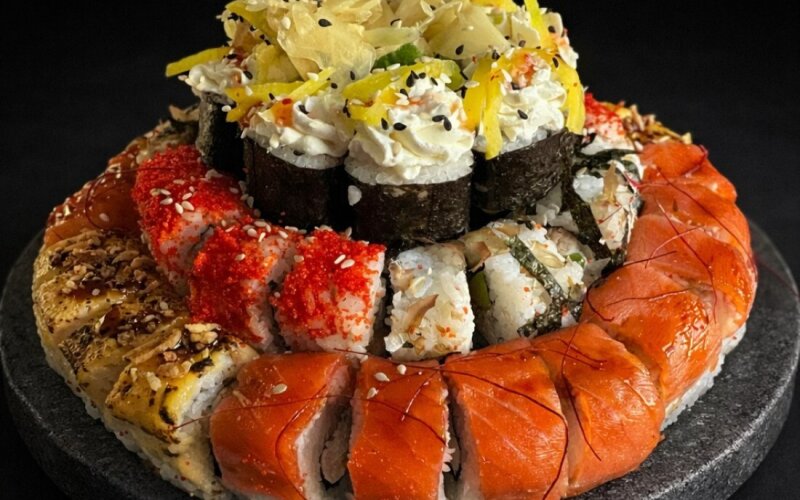 Суши-торт