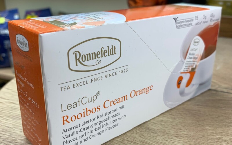 Чай травяной Ronnefeldt Rooibos Cream Orange, 15 п