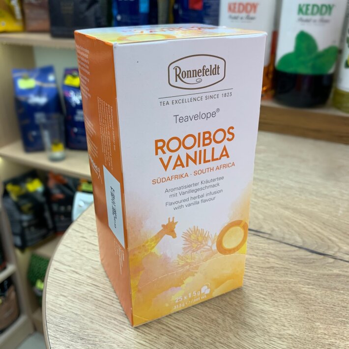 Чай Ronnefeldt Rooibos Vanila, 25 п