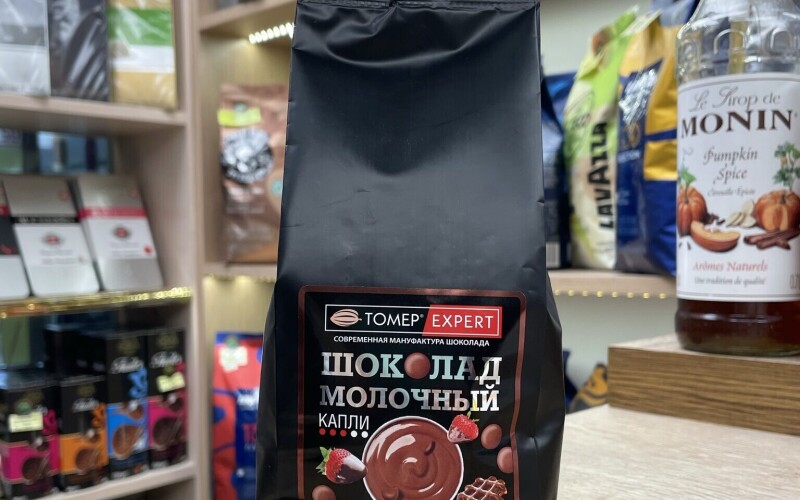 Молочный шоколад в каплях Tomer Expert