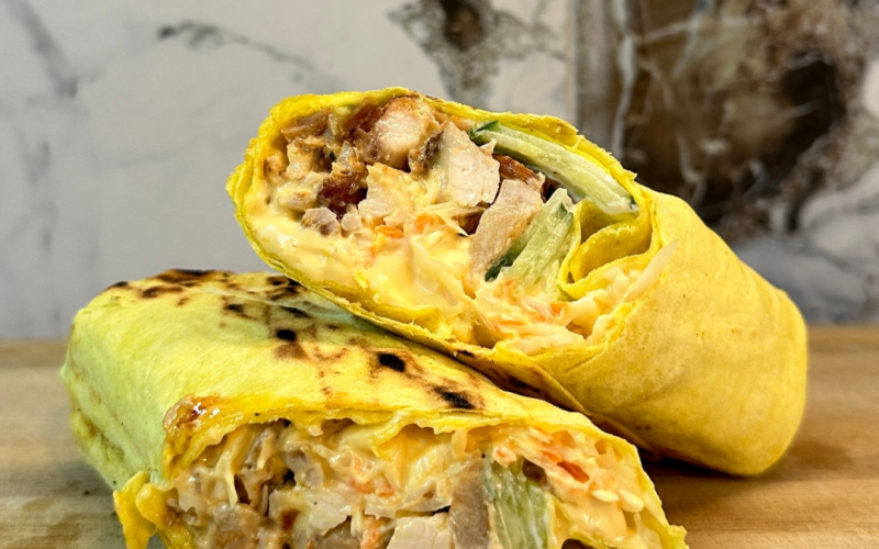 Шаурма «Сырная» с курицей