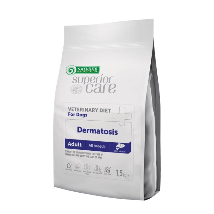 Nature's Protection Vet Diet Dermatosis (лосось), 10 кг