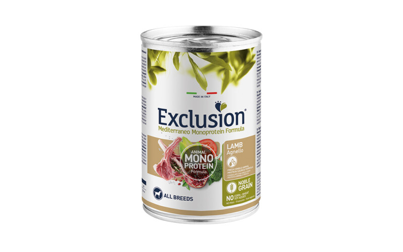 EXCLUSION Monoprotein (ягненок), 400гр